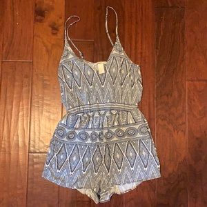 H&M Patterned Romper